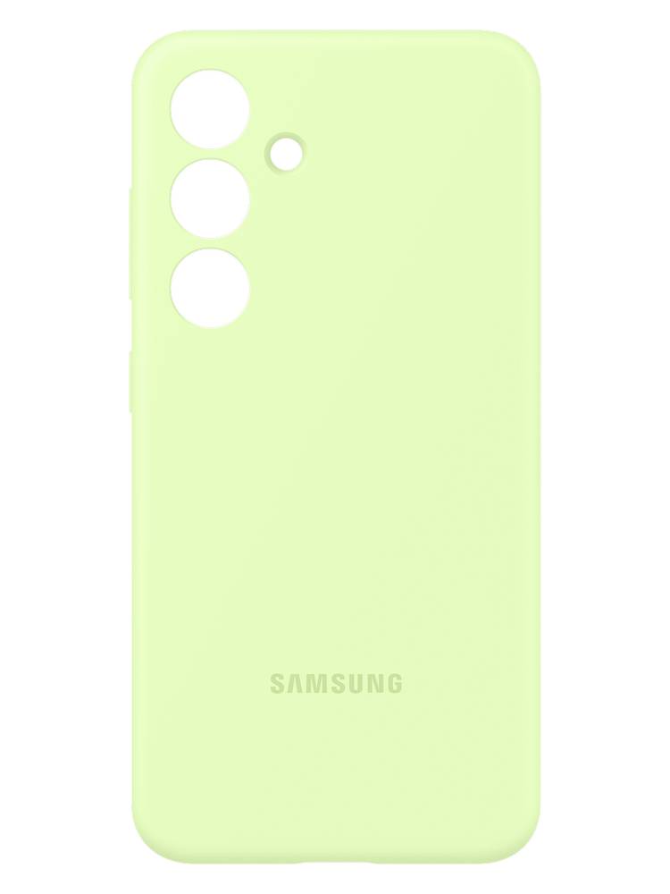 Чехол-накладка Samsung Silicone Case для Galaxy S24, силикон, лайм