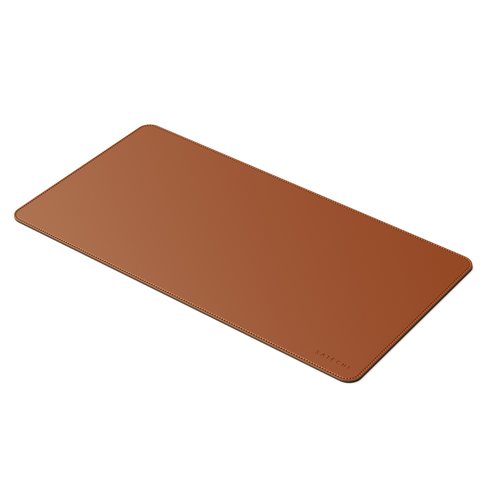 Коврик для мыши Satechi Eco-Leather Deskmate коричневый коврик придверный износостойкий влаговпитывающий 80х120 см тафтинг коричневый laima expert 606886