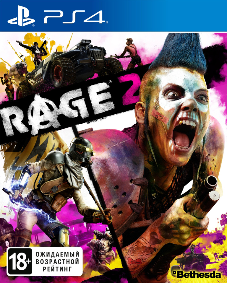 Игра PS4 RAGE 2, (Русский язык), Стандартное издание PS4GRAGE2.YC - фото 1