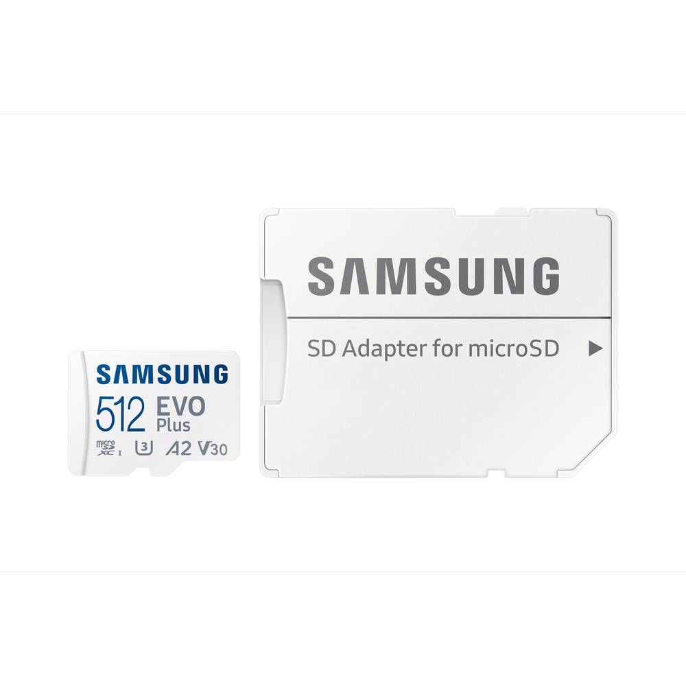 Карта памяти microSDXC 512 Гб Samsung EVO Plus Class 10 UHS-1, +адаптер MB-MC512KA/RU - фото 6