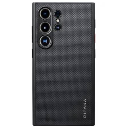 Чехол-накладка Pitaka PinButton MagEZ Case Pro 4 для Galaxy S24 Ultra, кевлар, черный