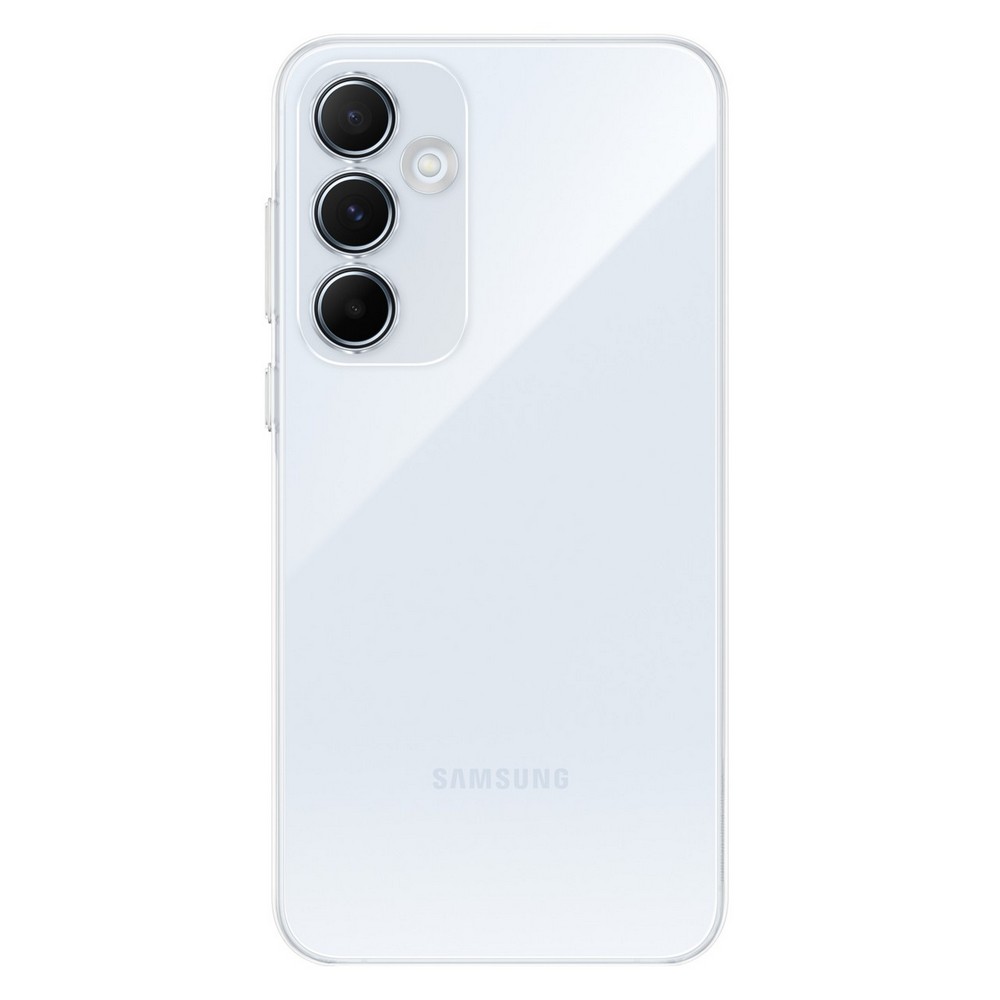 Чехол-накладка Samsung Clear Cas для Galaxy A55, полиуретан, прозрачный