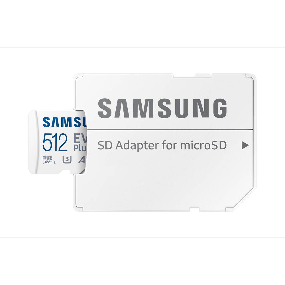Карта памяти microSDXC 512 Гб Samsung EVO Plus Class 10 UHS-1, +адаптер MB-MC512KA/RU - фото 5