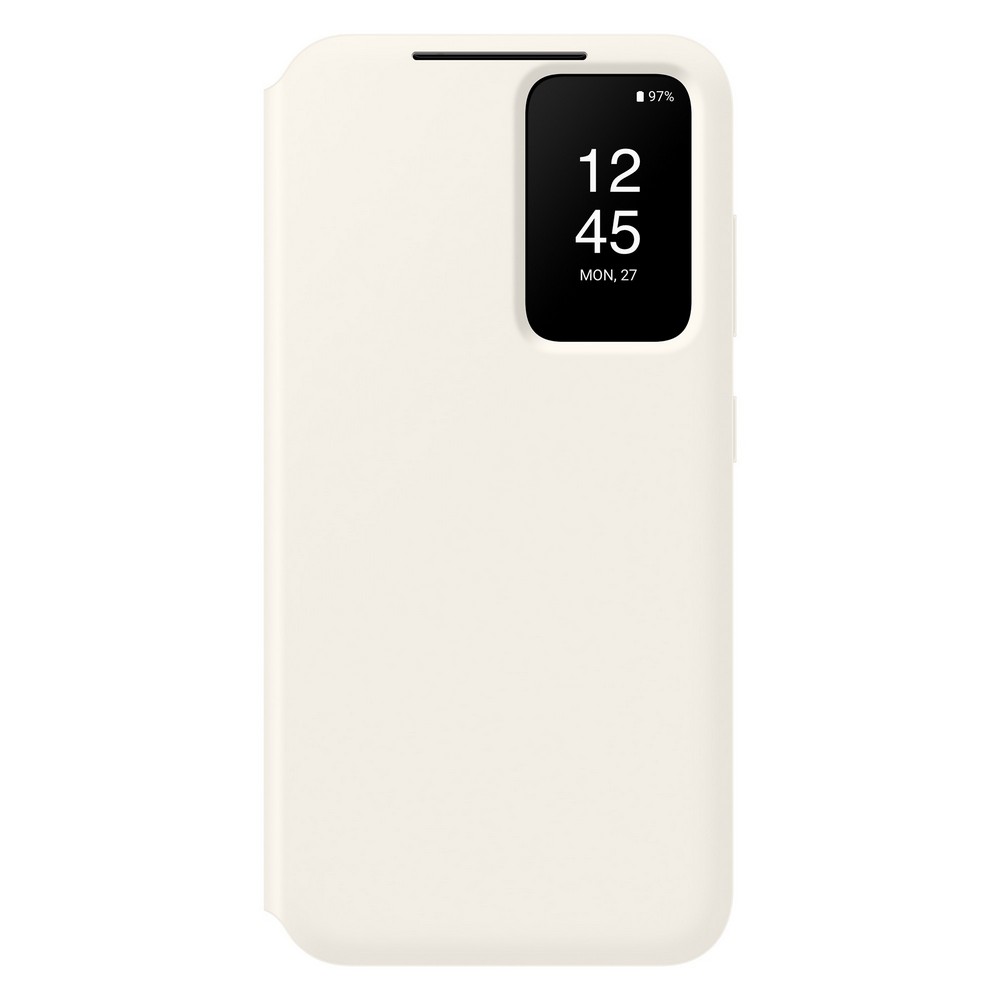 Чехол-книжка Samsung Smart View Wallet Case для Galaxy S23, поликарбонат, кремовый