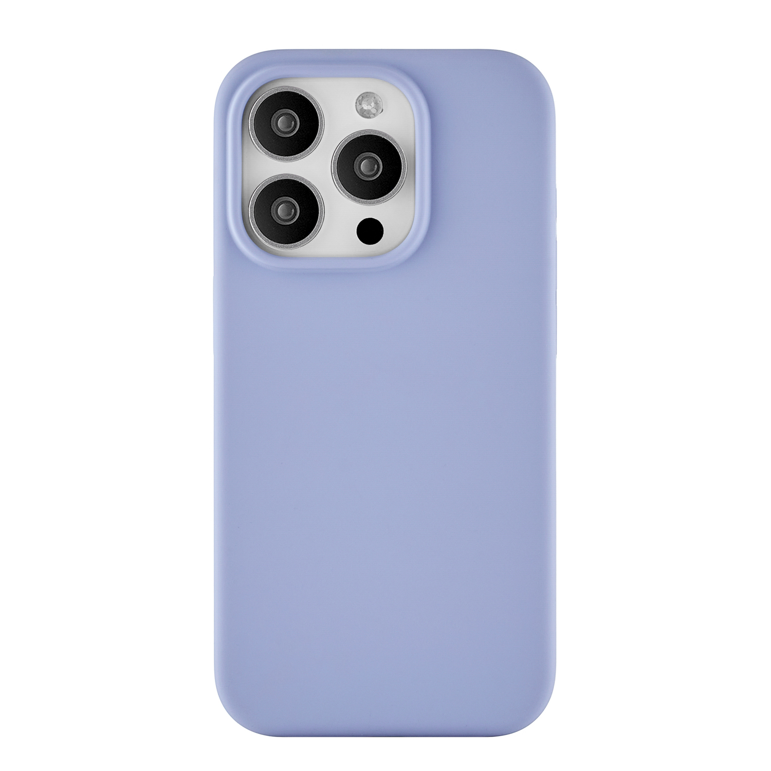 Чехол-накладка uBear Touch Mag Case для iPhone 15 Pro, силикон, фиолетовый