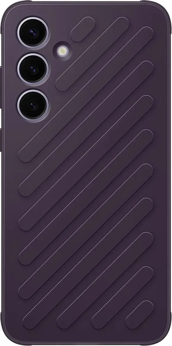 Чехол-накладка Samsung Shield Case для Galaxy S24+, поликарбонат, темно-фиолетовый