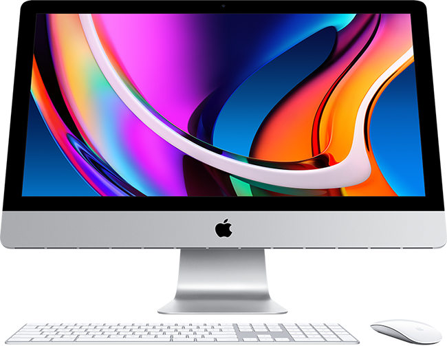 Купить Моноблок 2020 Apple iMac 27″ серебристый, SSD 512Gb, 5300