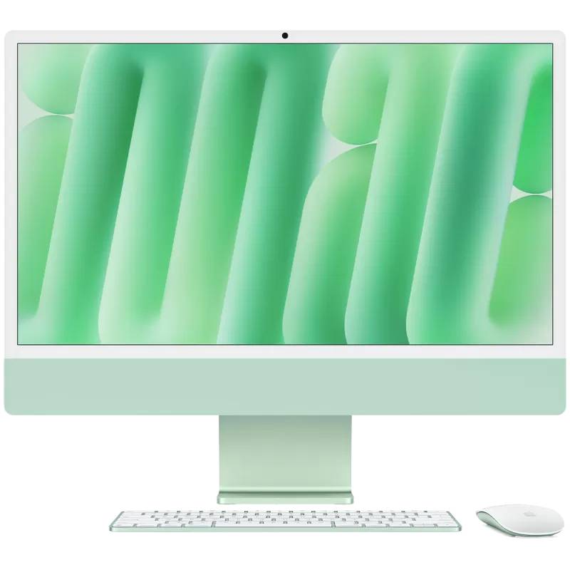 Моноблок 2024 Apple iMac 24″ зеленый (16Gb, SSD 256Gb, M4 (8 GPU)) — фото №0