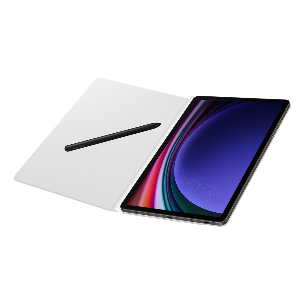 

Чехол-книжка Samsung Smart Book Cover для Galaxy Tab S9 (2023), полиуретан, белый