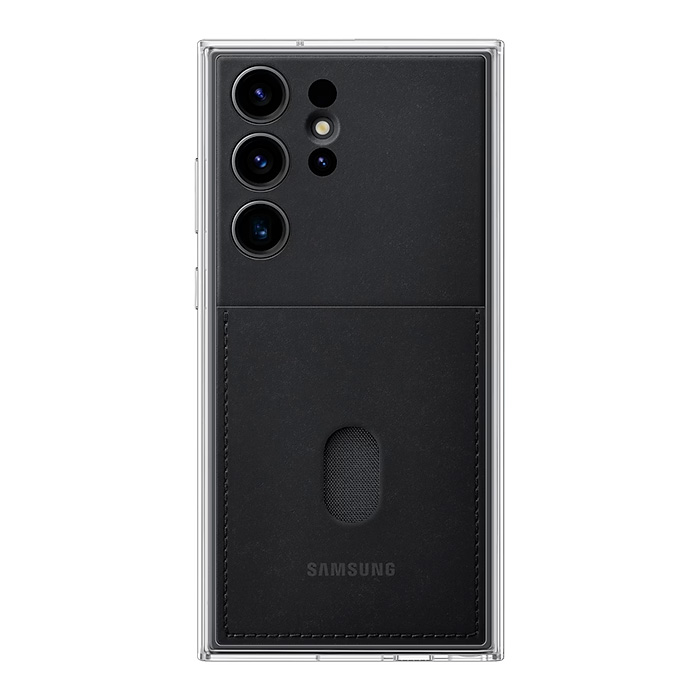 

Чехол-накладка Samsung Frame Case для Galaxy S23 Ultra, поликарбонат, черный