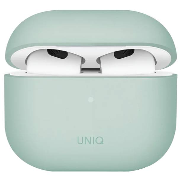 Чехол Uniq LINO зеленый, для AirPods 4/4 ANC
