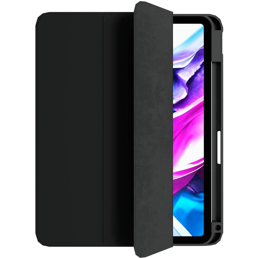 Чехол-книжка VLP Split Folio для iPad Air 11″ (2024), полиуретан, черный