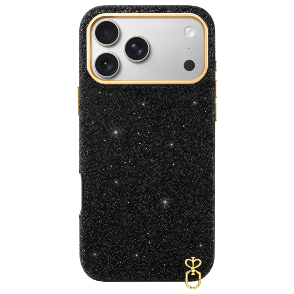 Чехол-накладка PYNANA Diamond Sky Series для iPhone 17 Pro Max, поликарбонат, черный — фото №0