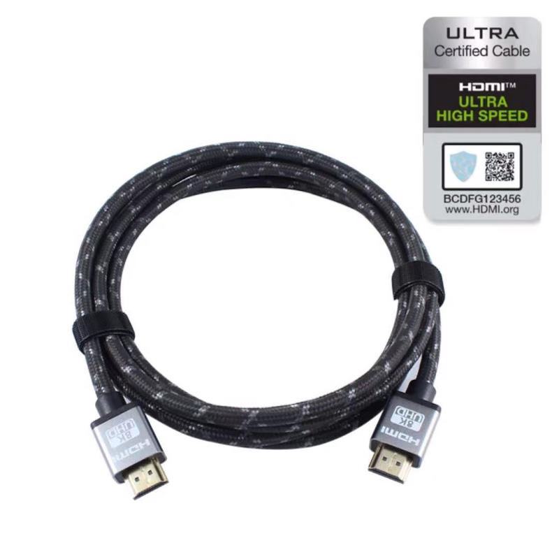 Кабель Mobiledata HDMI/HDMI 8К, 3м, серый