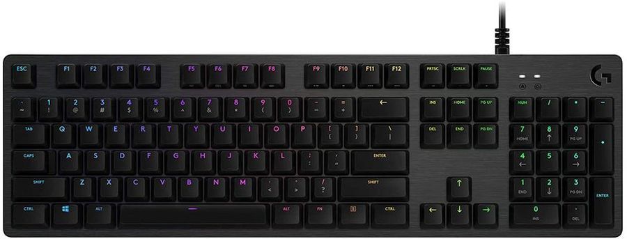 

Клавиатура Logitech G512 Carbon Mechanical, черный