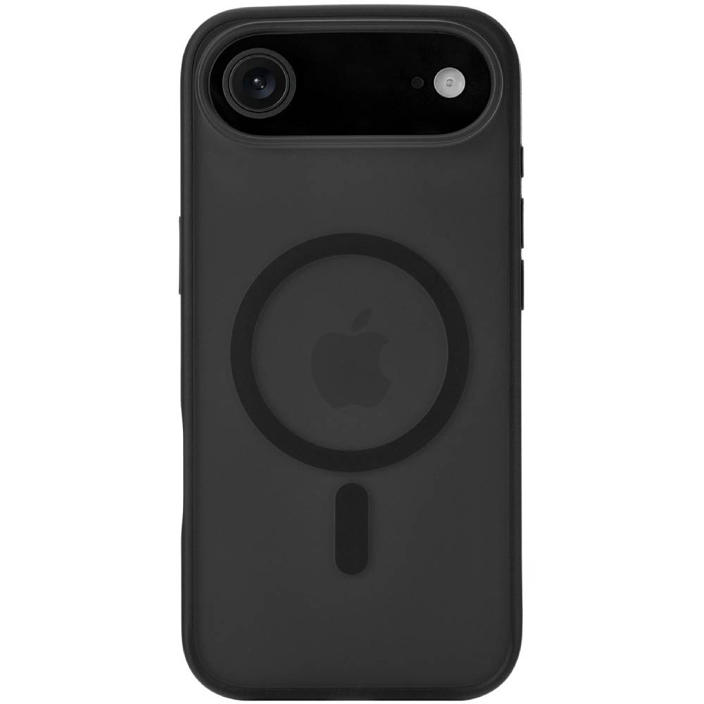 Чехол-накладка uBear Cloud Mag для iPhone Air, поликарбонат, черный