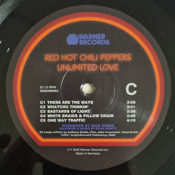 Виниловая пластинка Red Hot Chili Peppers - Unlimited Love (2LP) (2022) 0093624880653 - фото 7