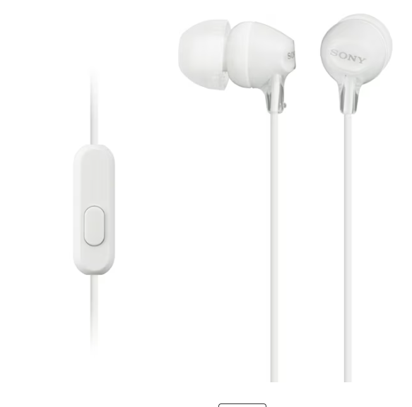 Наушники Sony MDR-EX15AP, белый