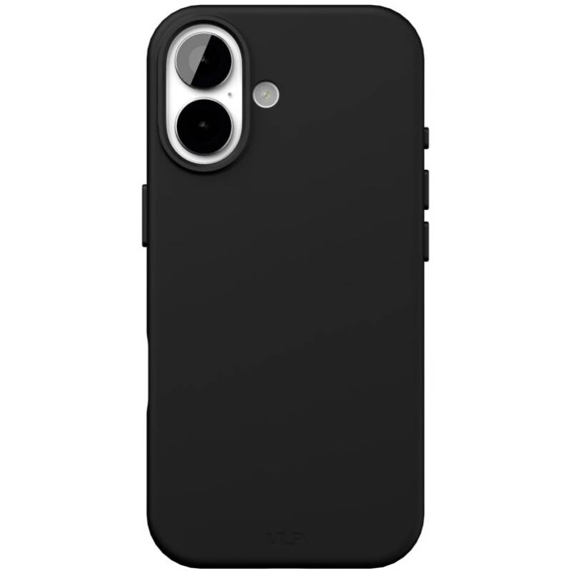 Чехол-накладка VLP Aster Pro для iPhone 17, силикон, черный