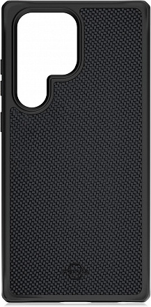 

Чехол-накладка Itskins Ballisticr Nylon для Galaxy S23 Ultra, полиуретан, черный