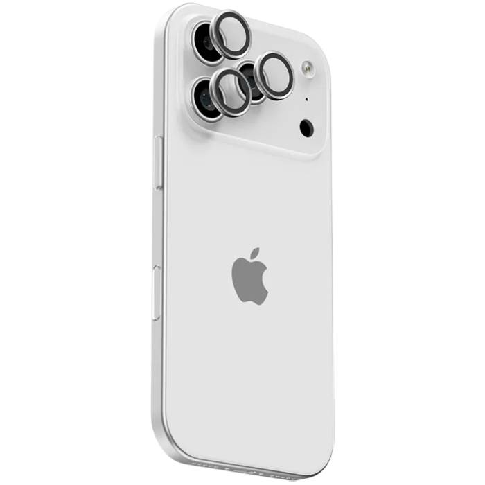 Защитное стекло uBear Extreme Metal Lens Shield для iPhone 17 Pro/Pro Max (камера смартфона)