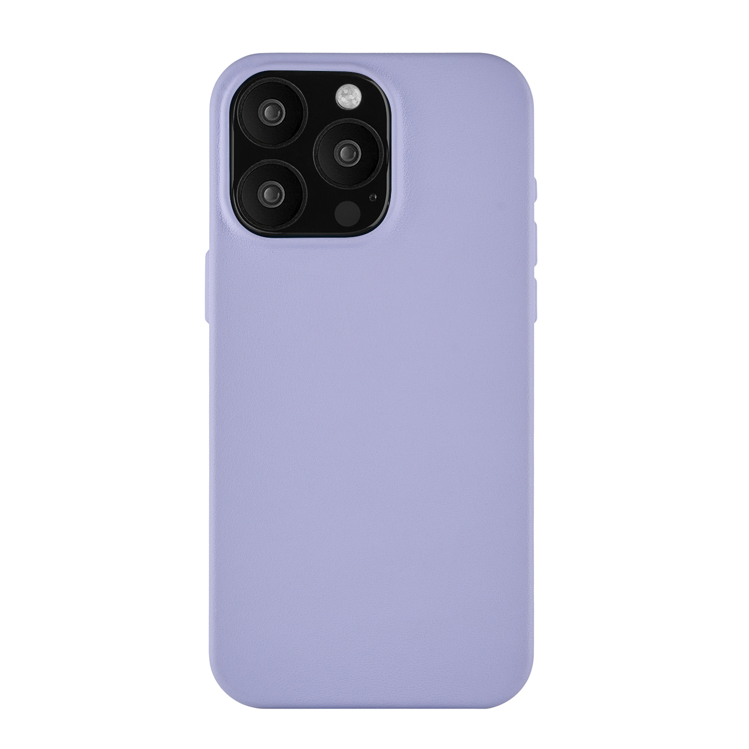 

Чехол-накладка uBear Capital Case для iPhone 15 Pro, кожа, лавандовый