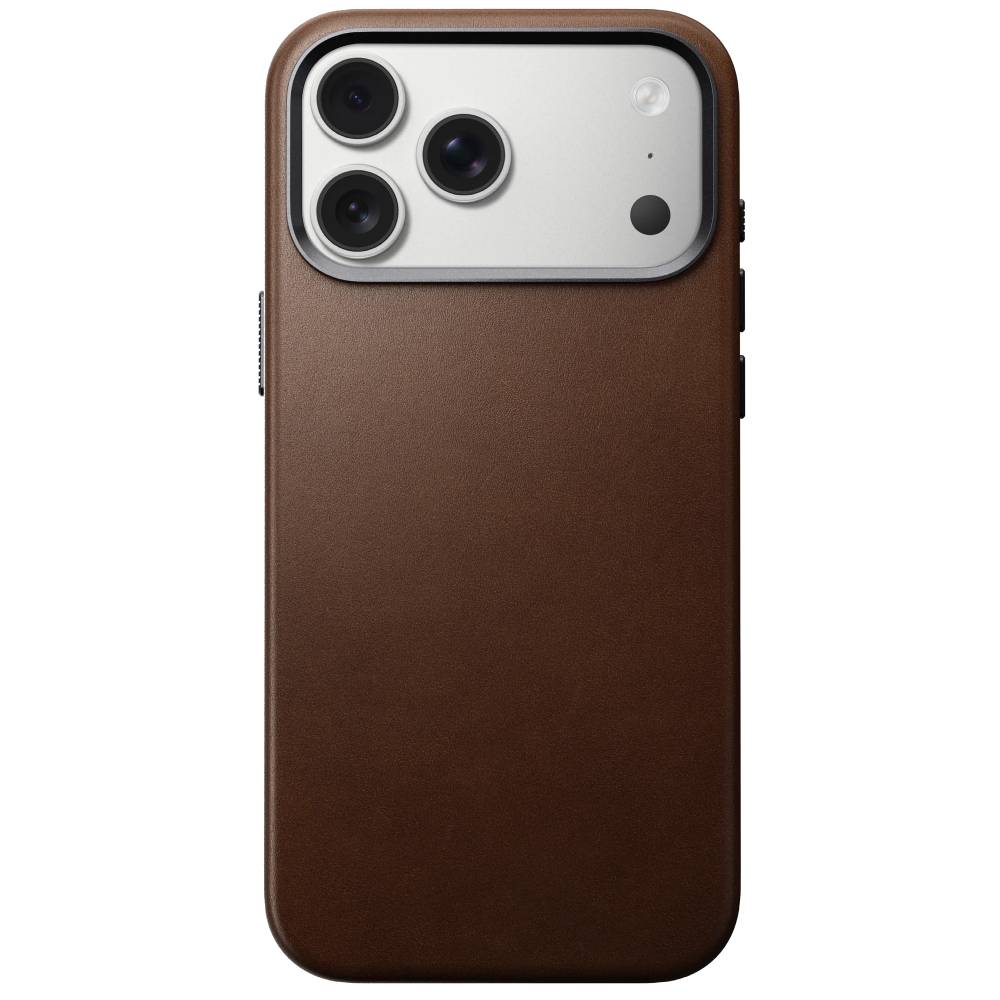 Чехол-накладка Nomad Traditional Leather Case для iPhone 17 Pro Max, кожа, коричневый