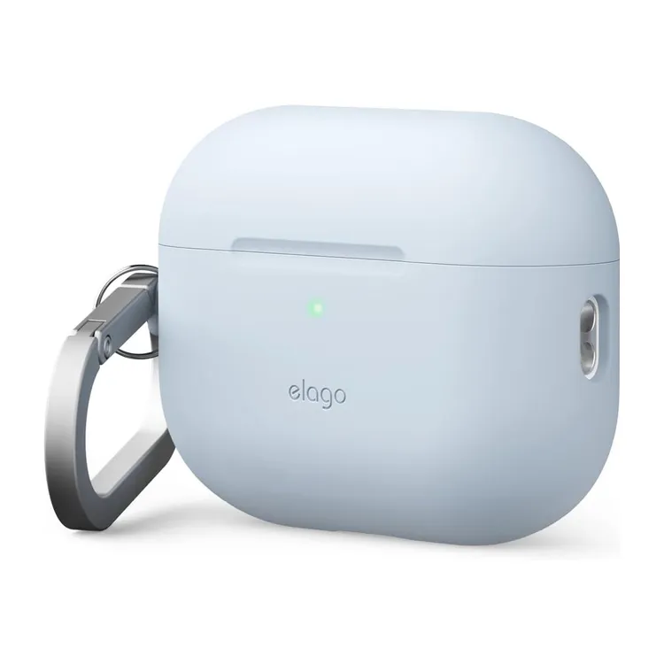 Чехол Elago Silicone Hang голубой, для AirPods Pro 3