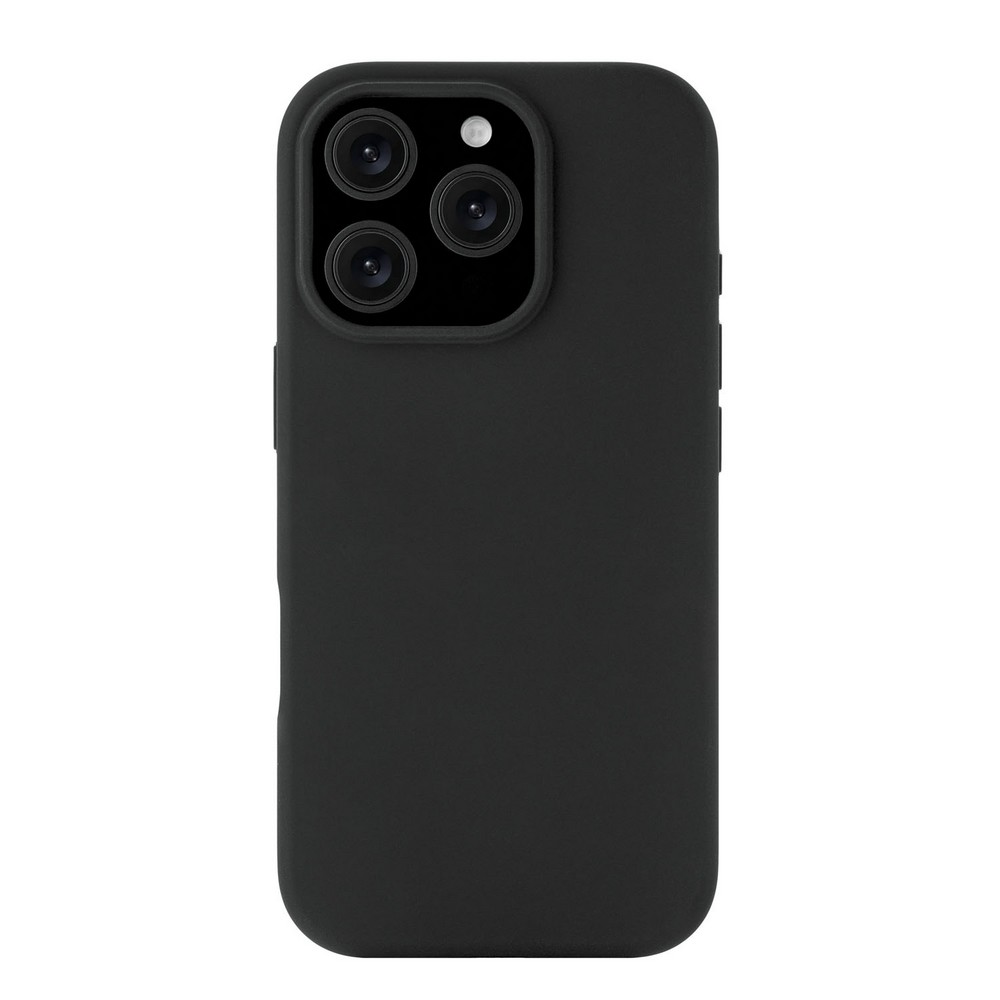 Чехол-накладка uBear Touch Mag Case для iPhone 16 Pro, силикон, черный