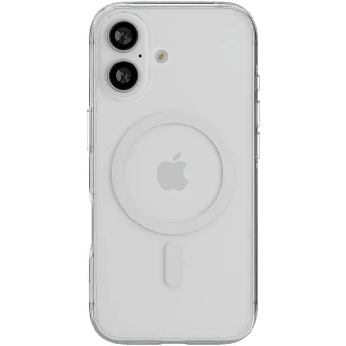 Чехол-накладка uBear Vision Mag для iPhone 17, поликарбонат, прозрачный