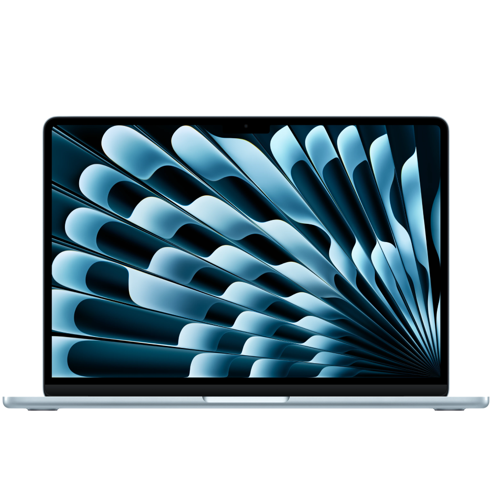 Ноутбук 2025 Apple MacBook Air 15.3″ голубой (16Gb, SSD 512Gb, M5 (10 GPU))