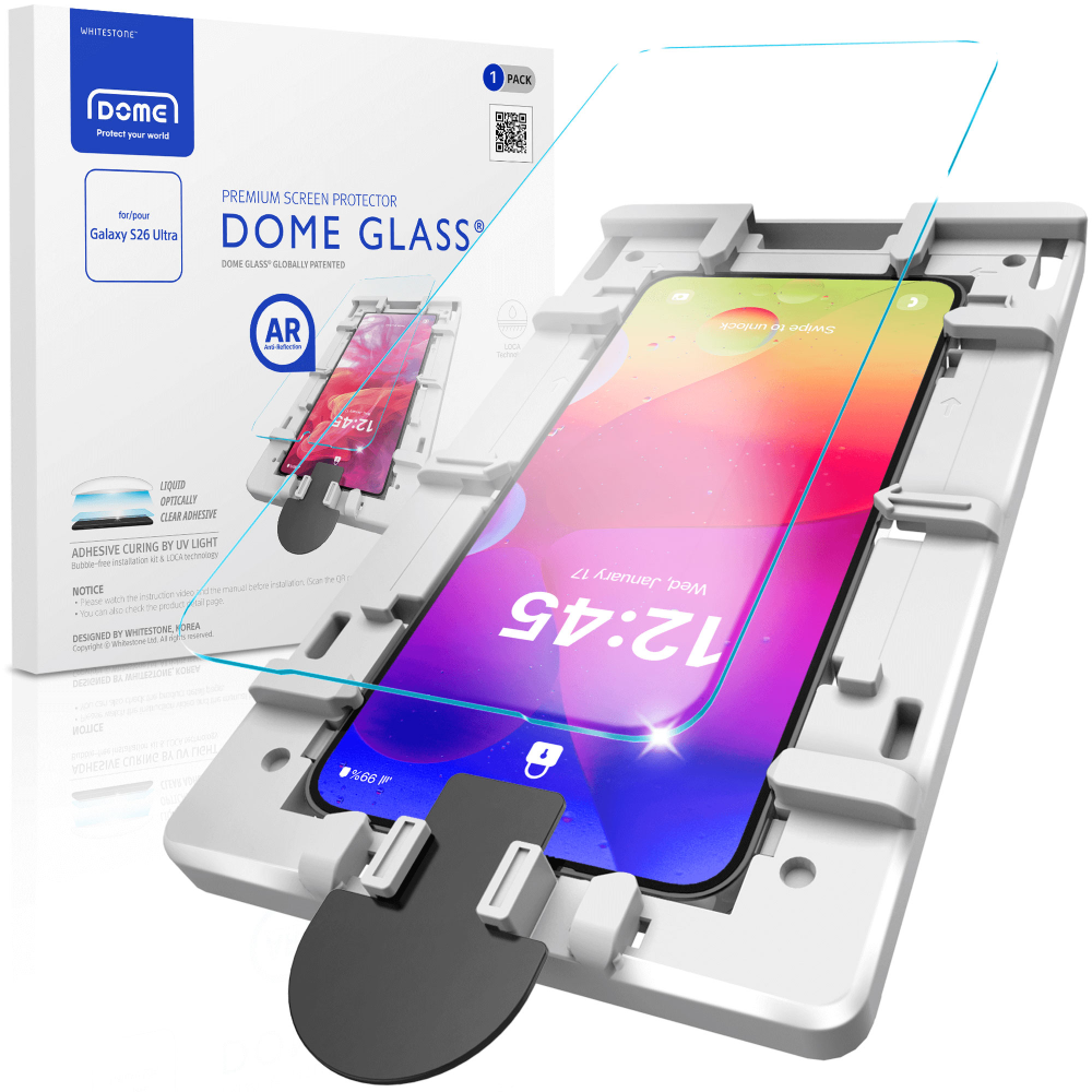 Защитное стекло Whitestone AR Dome glass для Galaxy S26 Ultra