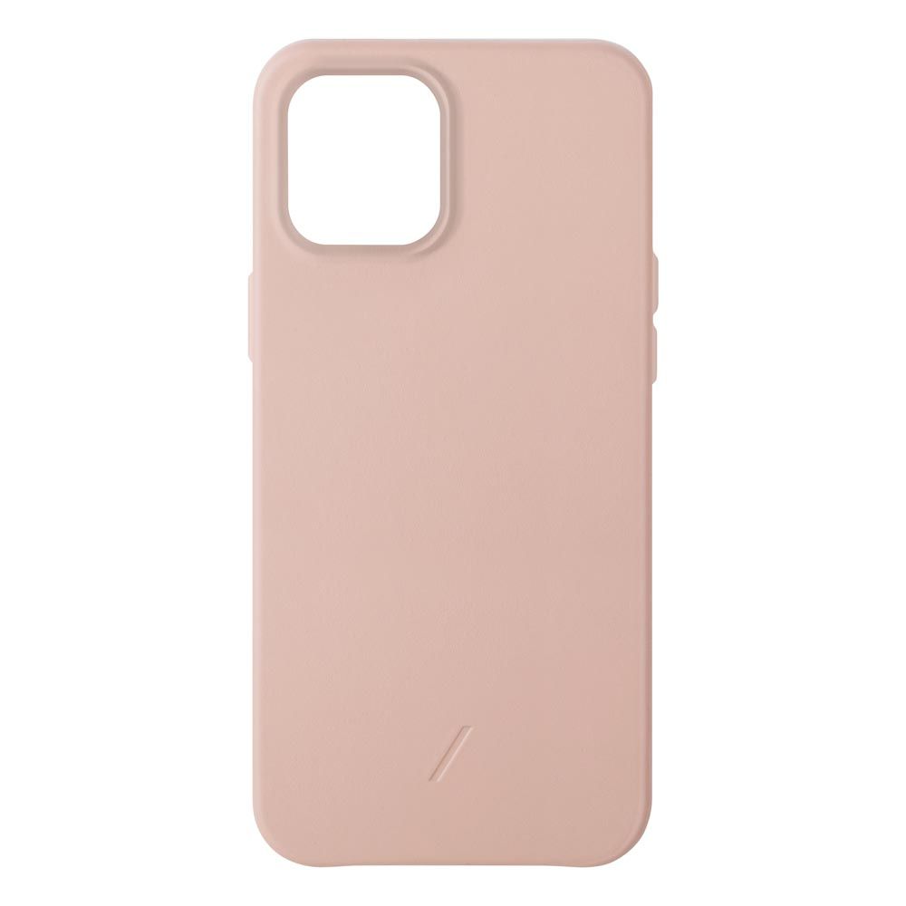 

Чехол-накладка Native Union Clic Classic для iPhone 12 Pro Max, кожа, розовый