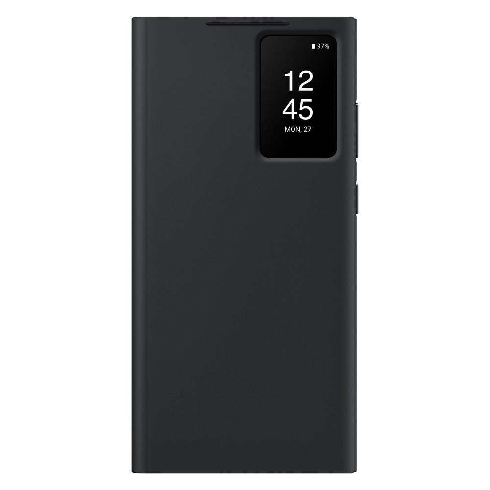 

Чехол-книжка Samsung Smart View Wallet Case для Galaxy S23 Ultra, поликарбонат, черный