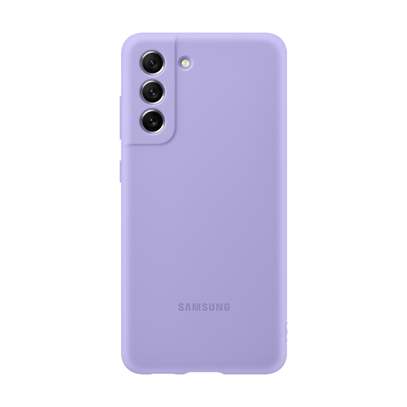 

Чехол-накладка Samsung для Galaxy S21 FE, силикон, фиолетовый