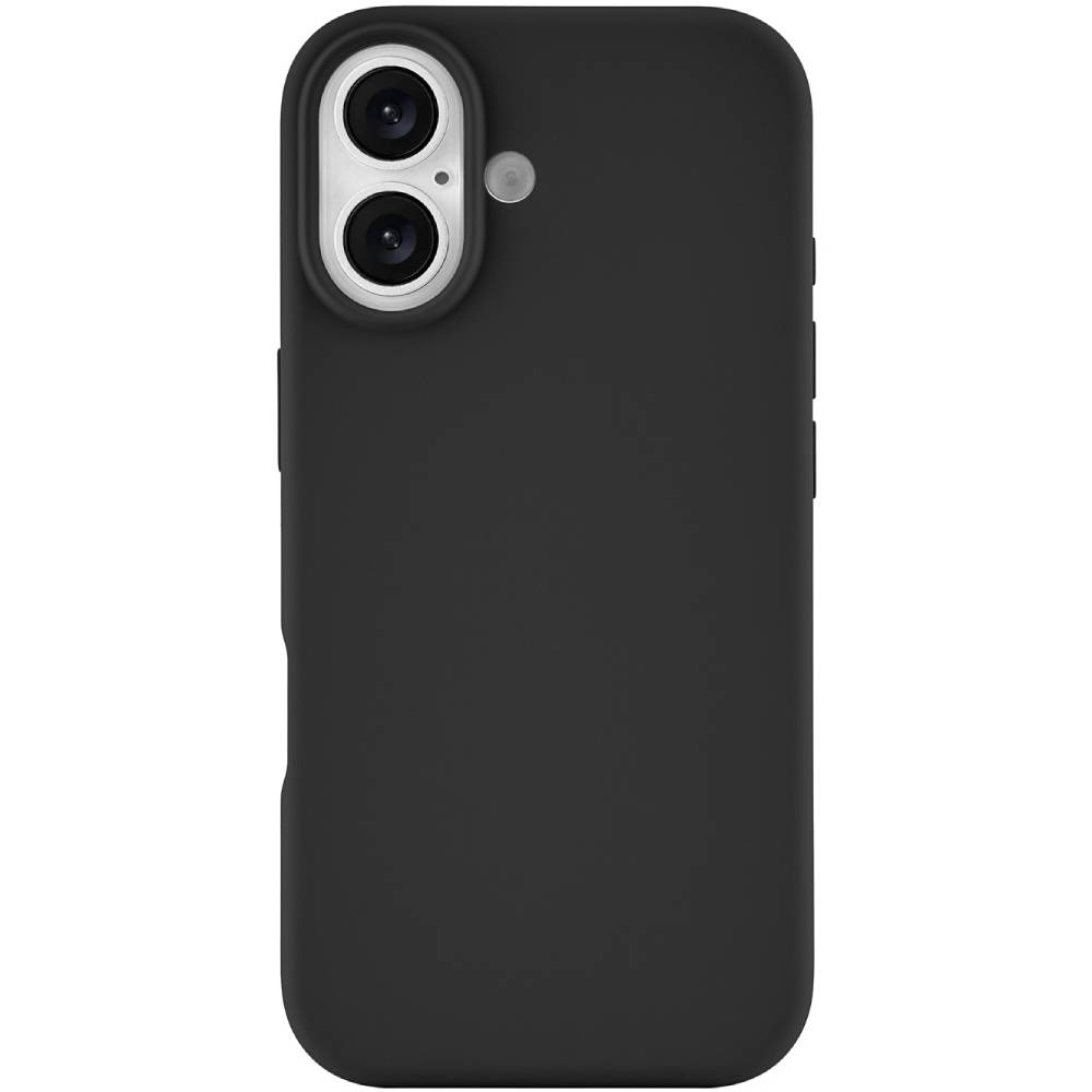 Чехол-накладка uBear Touch Mag для iPhone 17, силикон, черный