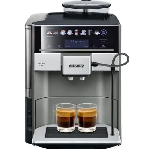 

Кофемашина Siemens TE 655203RW серебристый