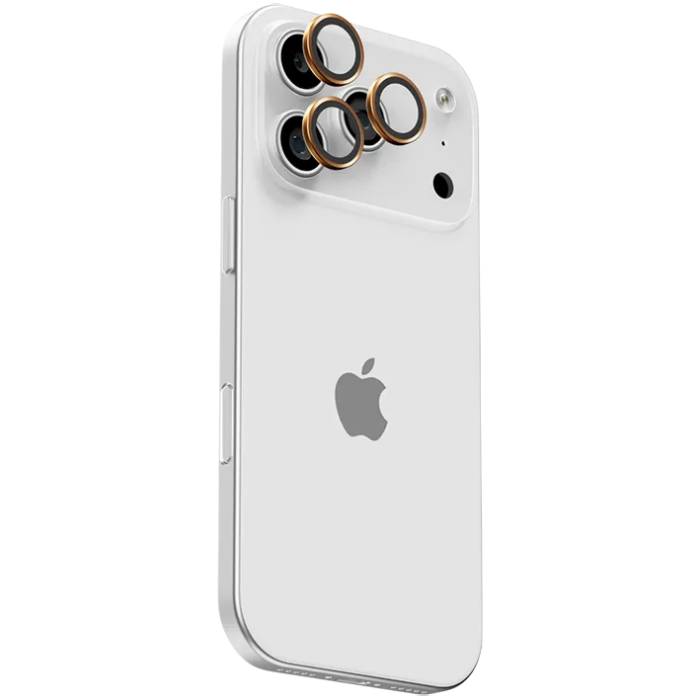 Защитное стекло uBear Extreme Metal Lens Shield для iPhone 17 Pro/Pro Max (камера смартфона)