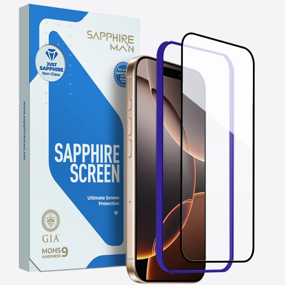 Защитное стекло Sapphireman для iPhone 16 Pro Max