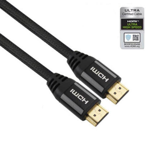 Кабель Mobiledata HDMI/HDMI 8К, 2.0м, черный