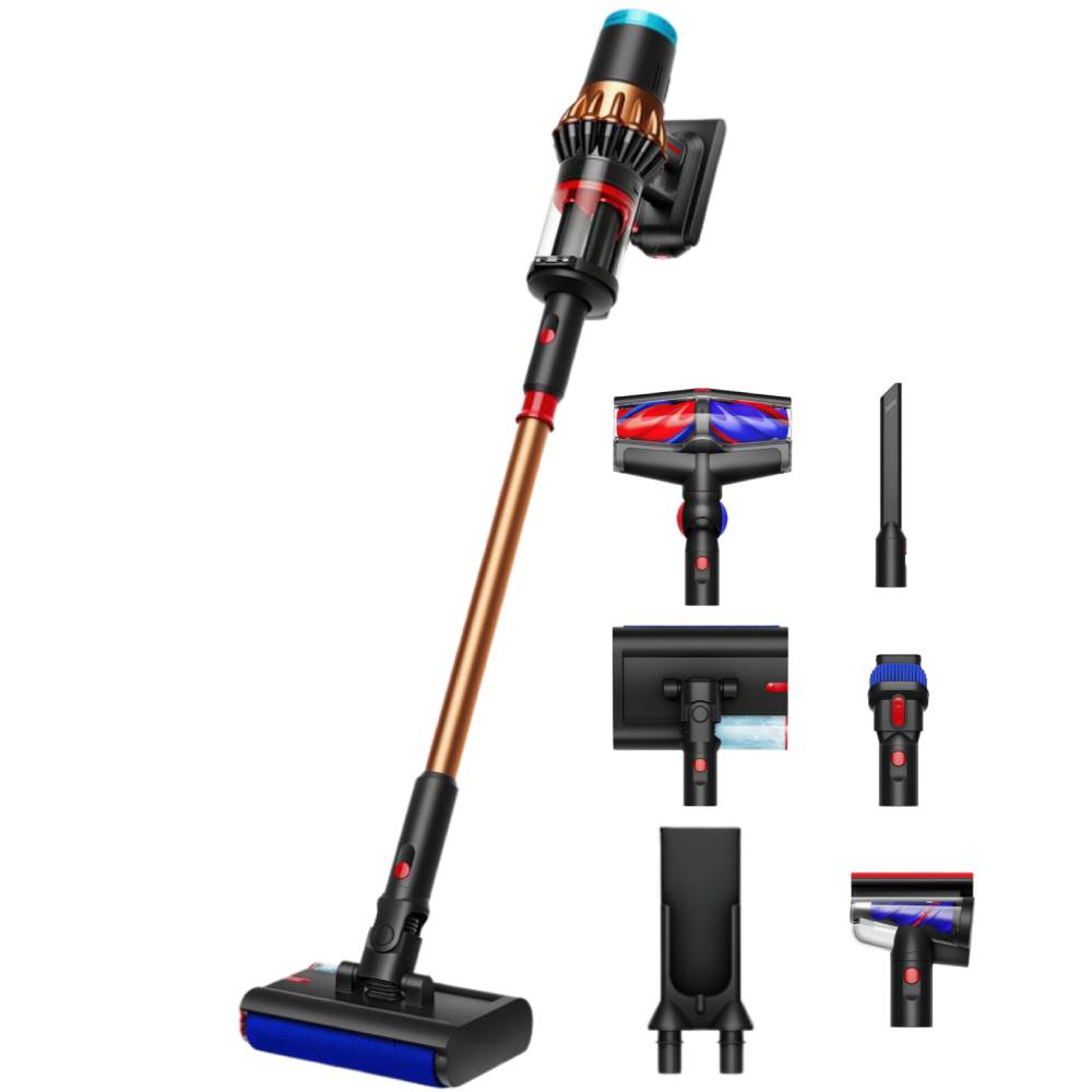 Пылесос Dyson DS60 V16s Piston Animal Submarine, черный/золотой (Black/Cooper)