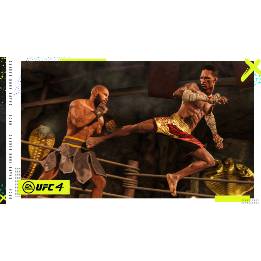 Игра для PS4 UFC 4 (Русские субтитры), Файтинг, Стандартное издание, Blu-ray 1CSC20004801 - фото 2