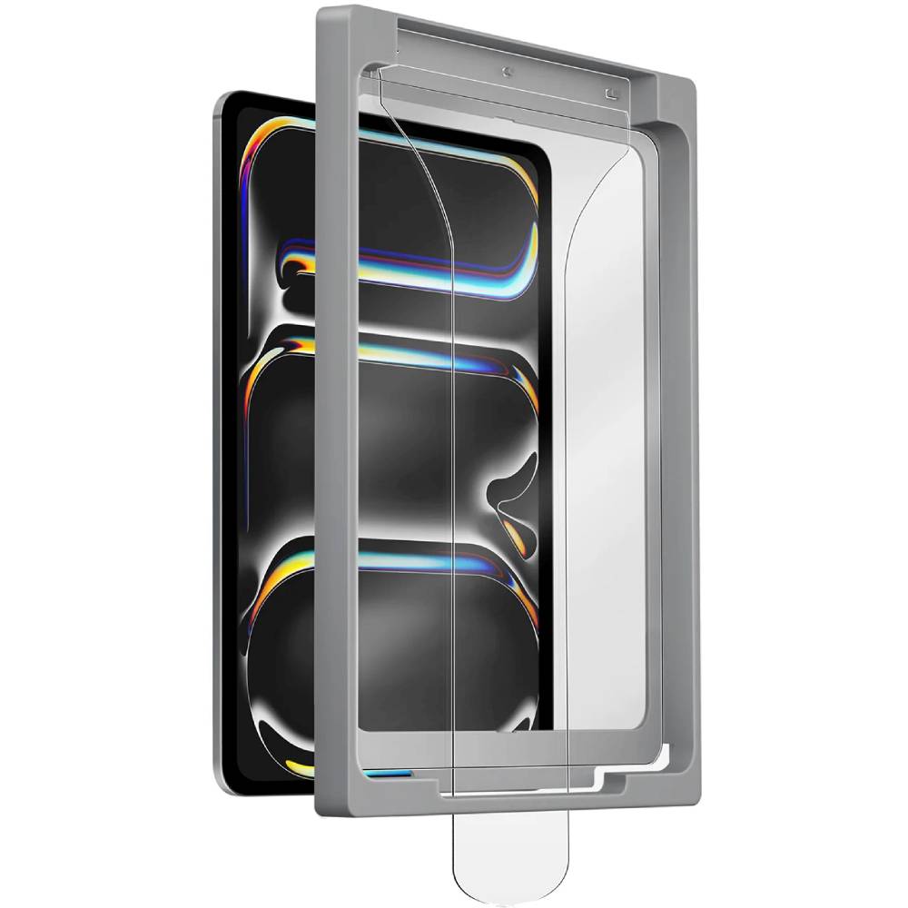 Защитное стекло Uniq OPTIX Clear (+EXOFit applicator) 2.5D для iPad Pro 11″ (2024)