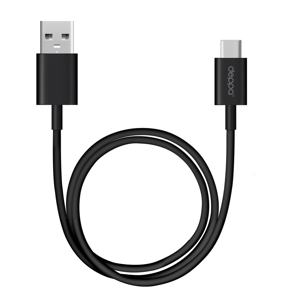 Кабель Deppa USB-A/USB-C 1,2, черный