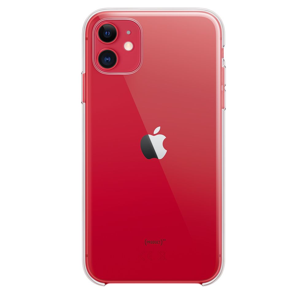 Чехол-накладка Apple Clear Case для iPhone 11, силикон, прозрачный купить в  iPort - Apple Premium Reseller в Сургуте