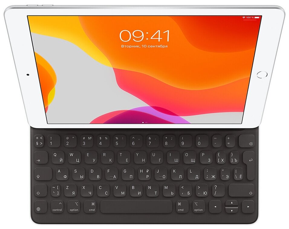

Клавиатура Apple Smart Keyboard, русская раскладка, черный
