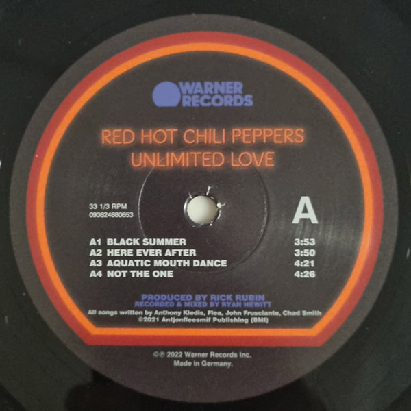 Виниловая пластинка Red Hot Chili Peppers - Unlimited Love (2LP) (2022) 0093624880653 - фото 5