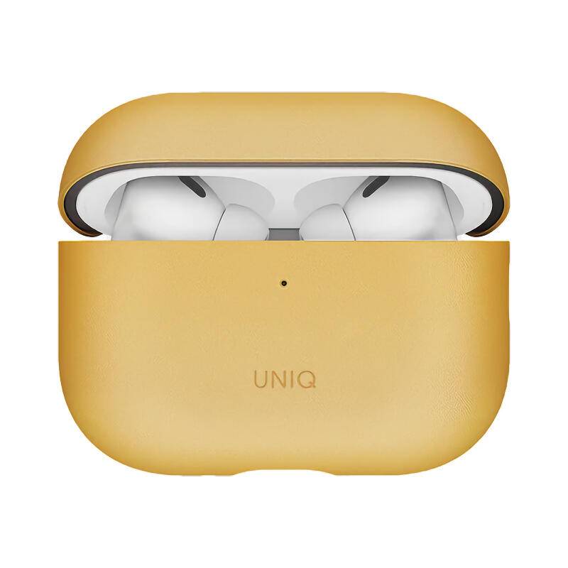 Чехол Uniq Lyden Vex желтый, для AirPods Pro 3