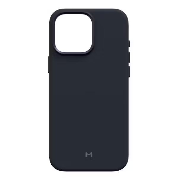 Чехол-накладка Magssory CLT029 для iPhone 16 Pro Max, экокожа, синий