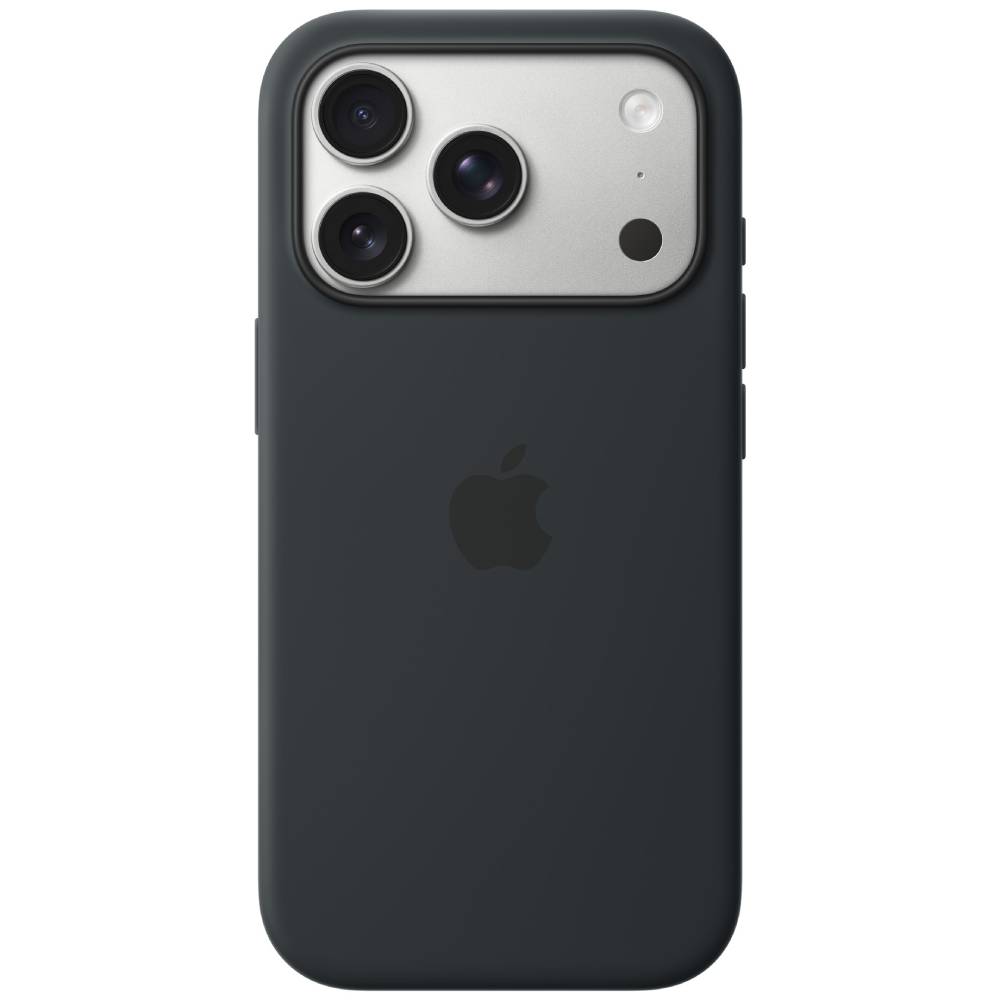 Чехол-накладка Apple Silicone Case для iPhone 17 Pro, силикон, черный